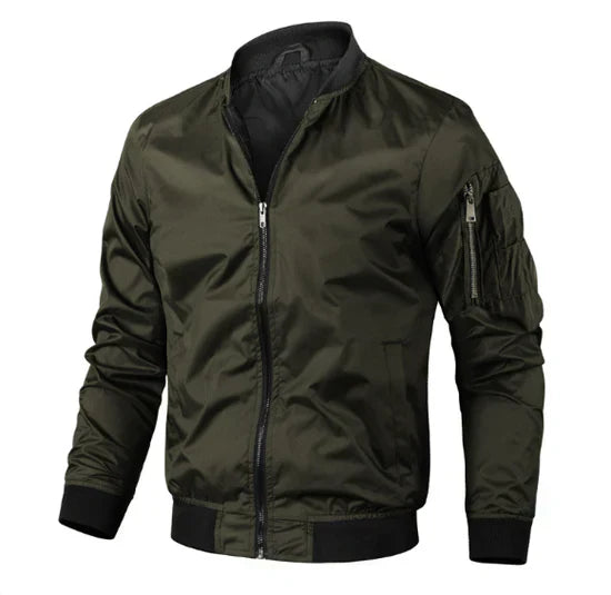 Drune | Herren Freizeit Zip Bomberjacke
