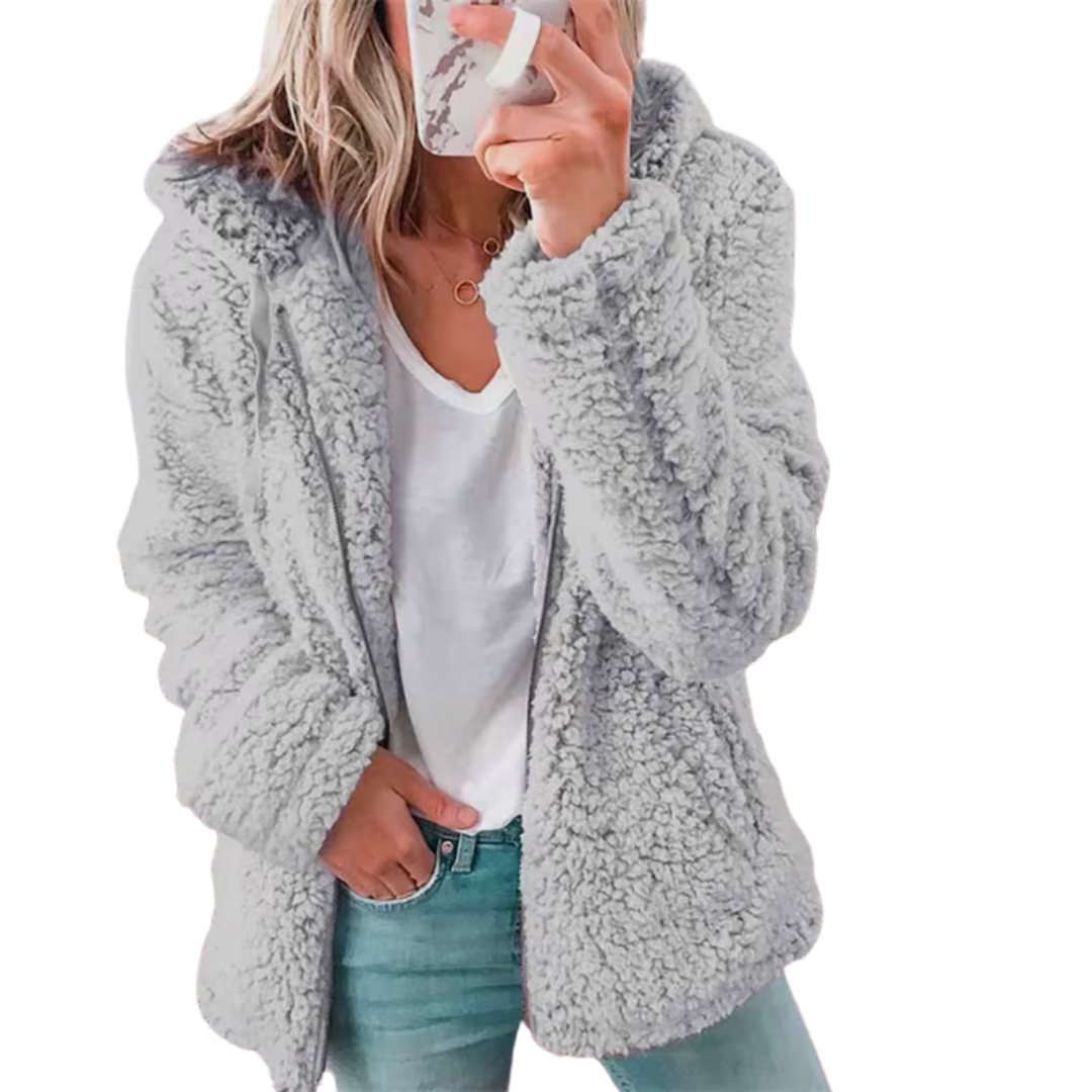 Drune | Warmer Plüsch Kapuzenpullover
