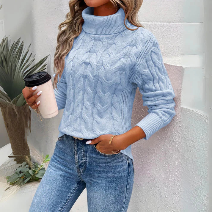Drune | Der Pullover aus gedrehtem Strick für Damen