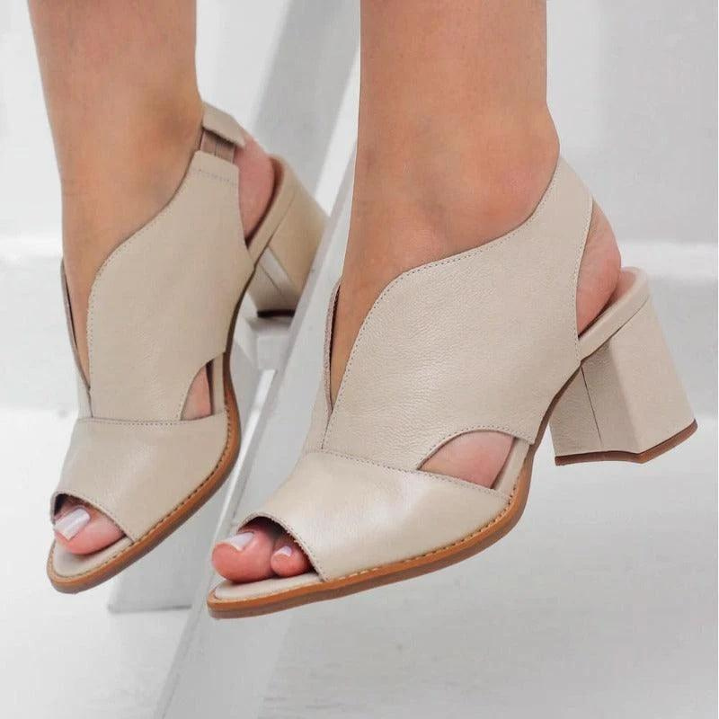 Drune | Unübertroffene Langlebigkeit Und Zeitlose Eleganz in Damensandalen Aus Echtem Leder