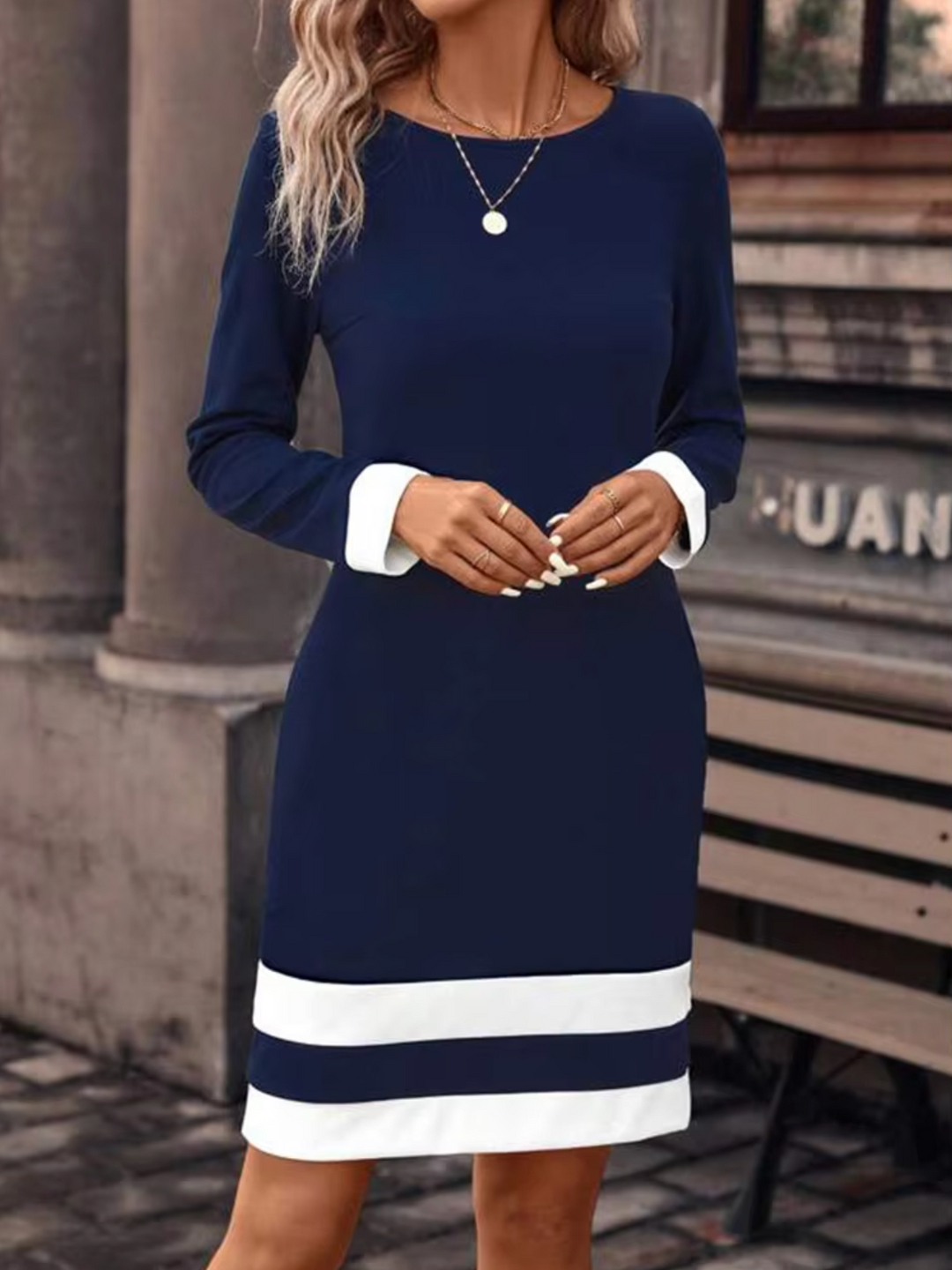 Drune | Stylisches Langarmkleid
