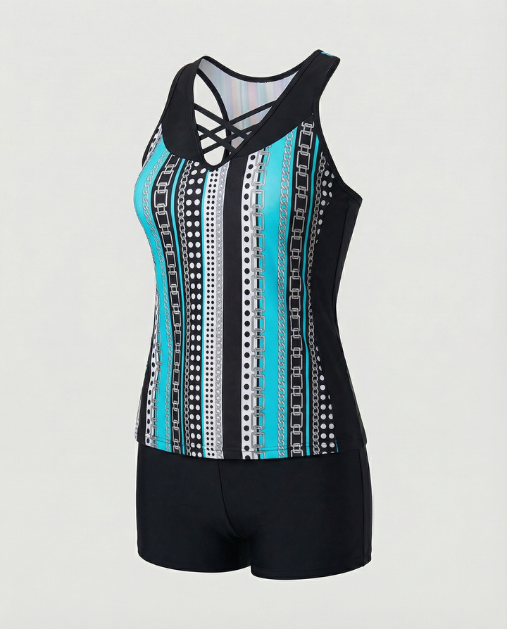 Drune | Eleganter Tankini Badeanzug für Damen