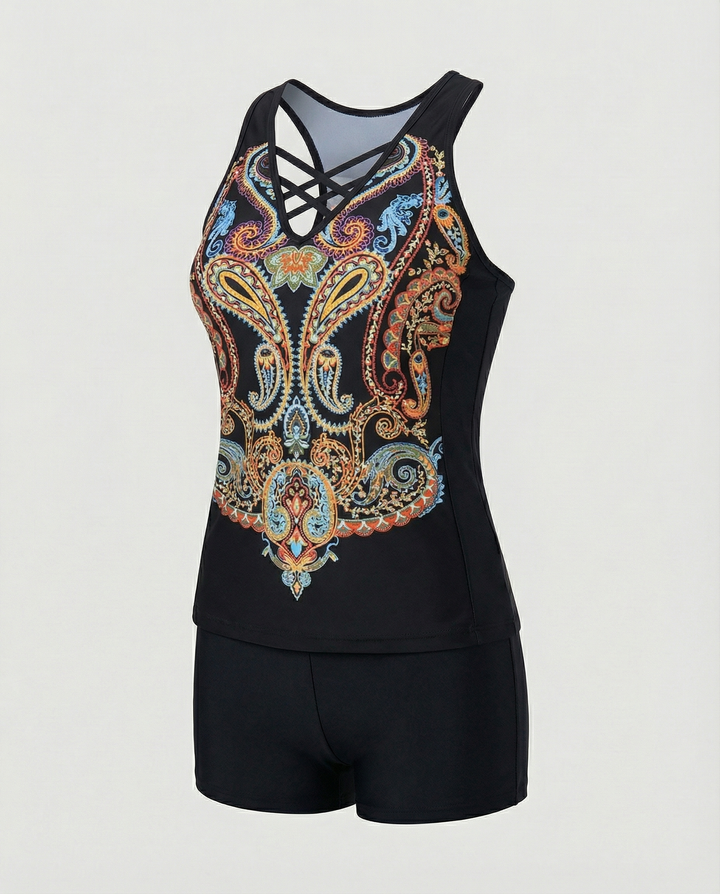 Drune | Eleganter Tankini Badeanzug für Damen