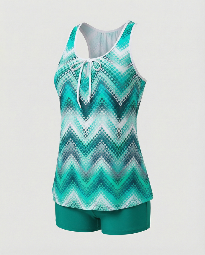 Drune | Eleganter Tankini Badeanzug für Damen