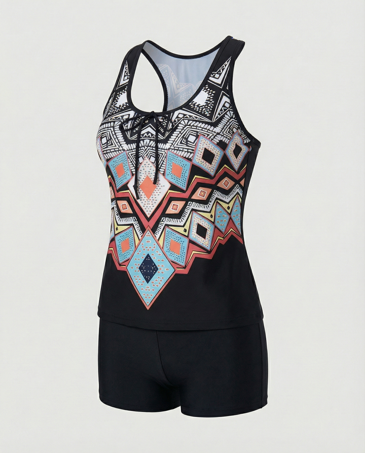 Drune | Eleganter Tankini Badeanzug für Damen