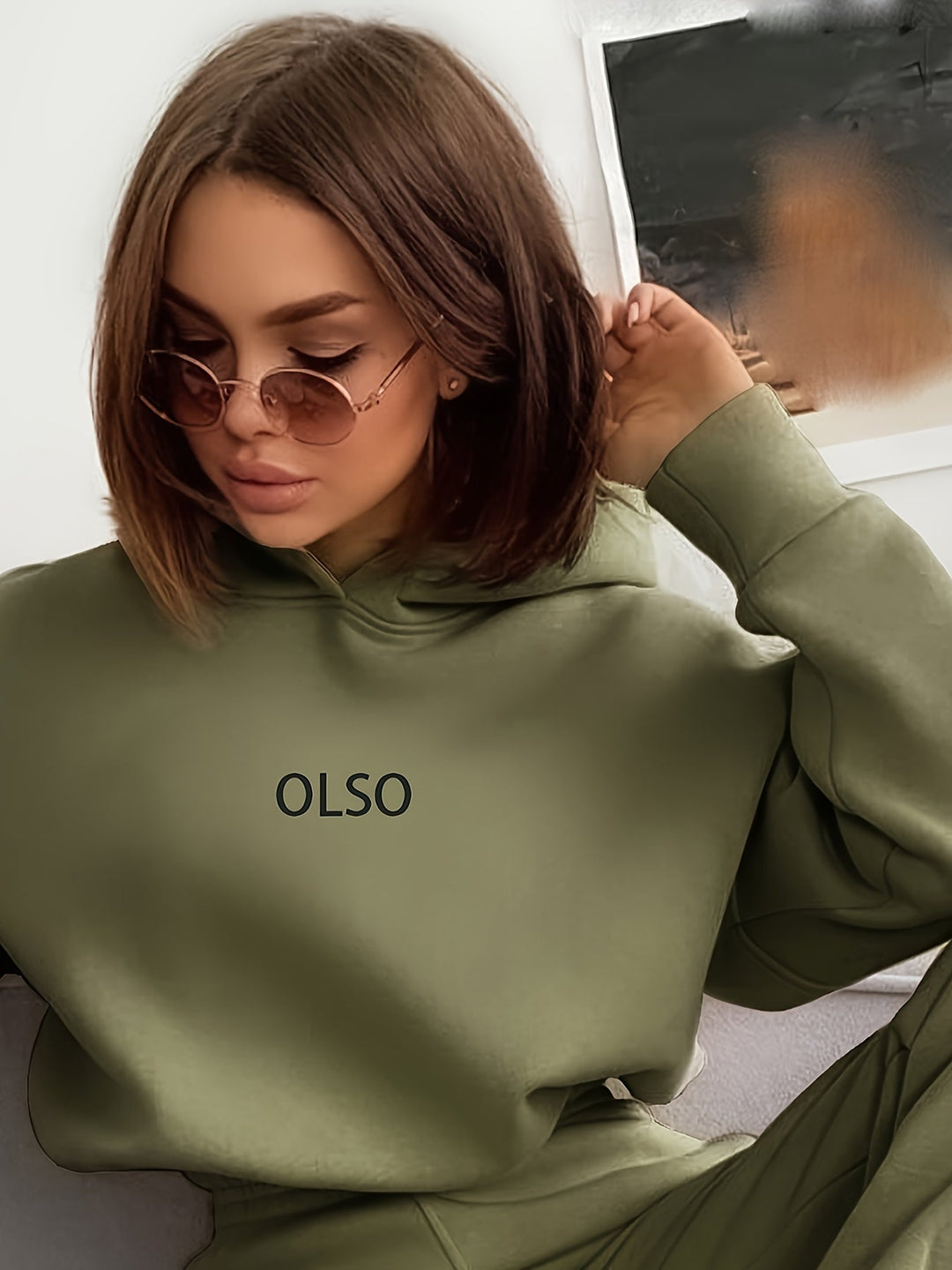 Drune | Oslo Damen Set – Zweiteiliges Set aus Kapuzenpullover und Sweatpants für lässigen Stil und maximalen Komfort.