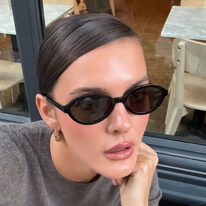 Drune | Ovale Sonnenbrille mit kleinem Rahmen