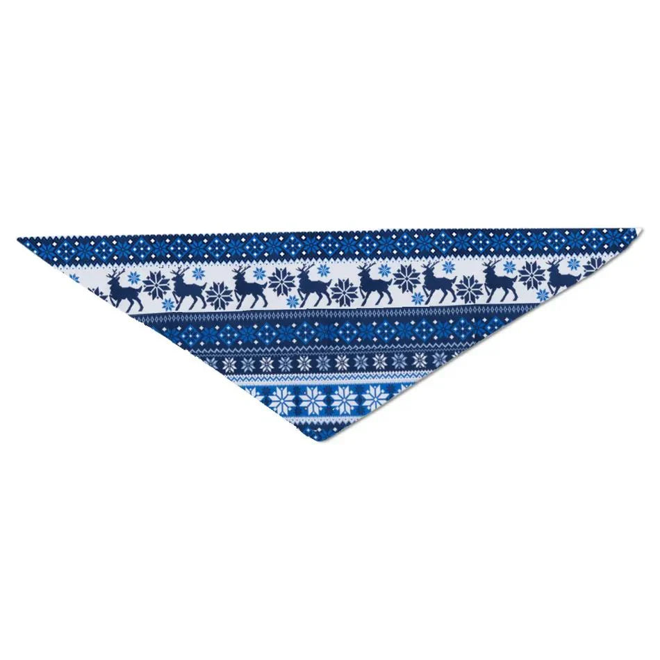 Drune | Fröhliche blaue Weihnachts-Pyjama-Set mit Familien-Weihnachtsphrasen
