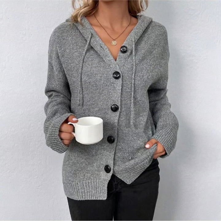 Drune | Strick-Cardigan mit Knopfleiste für Damen