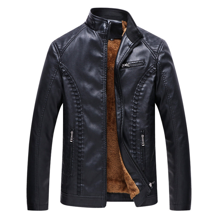 Drune | Herren PU-Lederjacke