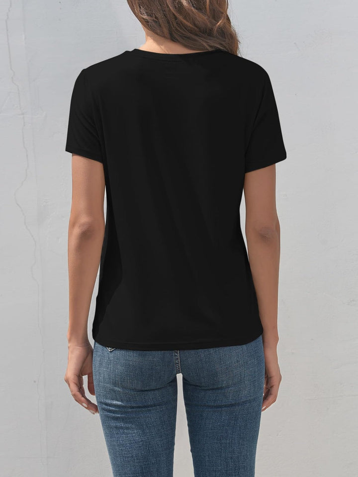 Drune | Smile Rundhals Kurzarm T-Shirt