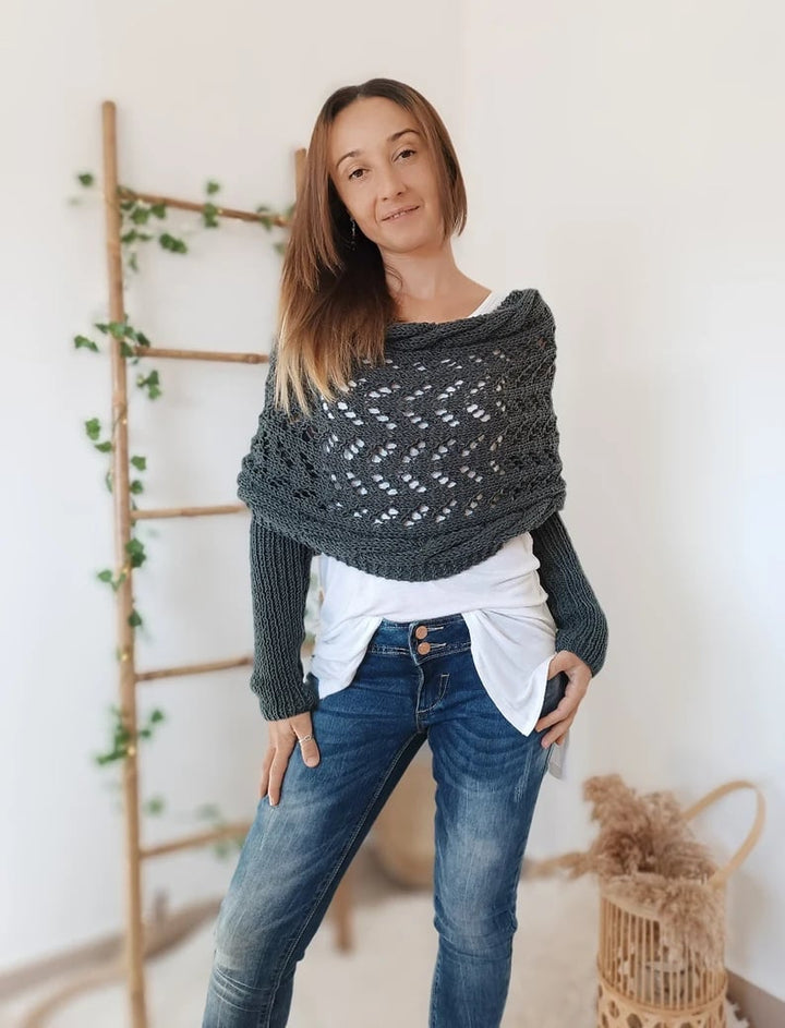 Drune | Bequemer Strickschal