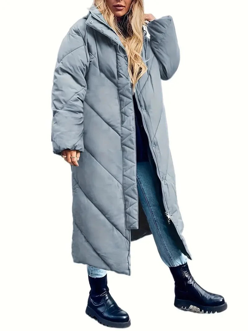 Drune | Longline Puffer Mantel - Ultra-Warme Design - Leicht & Langlebig - Winter-Essential