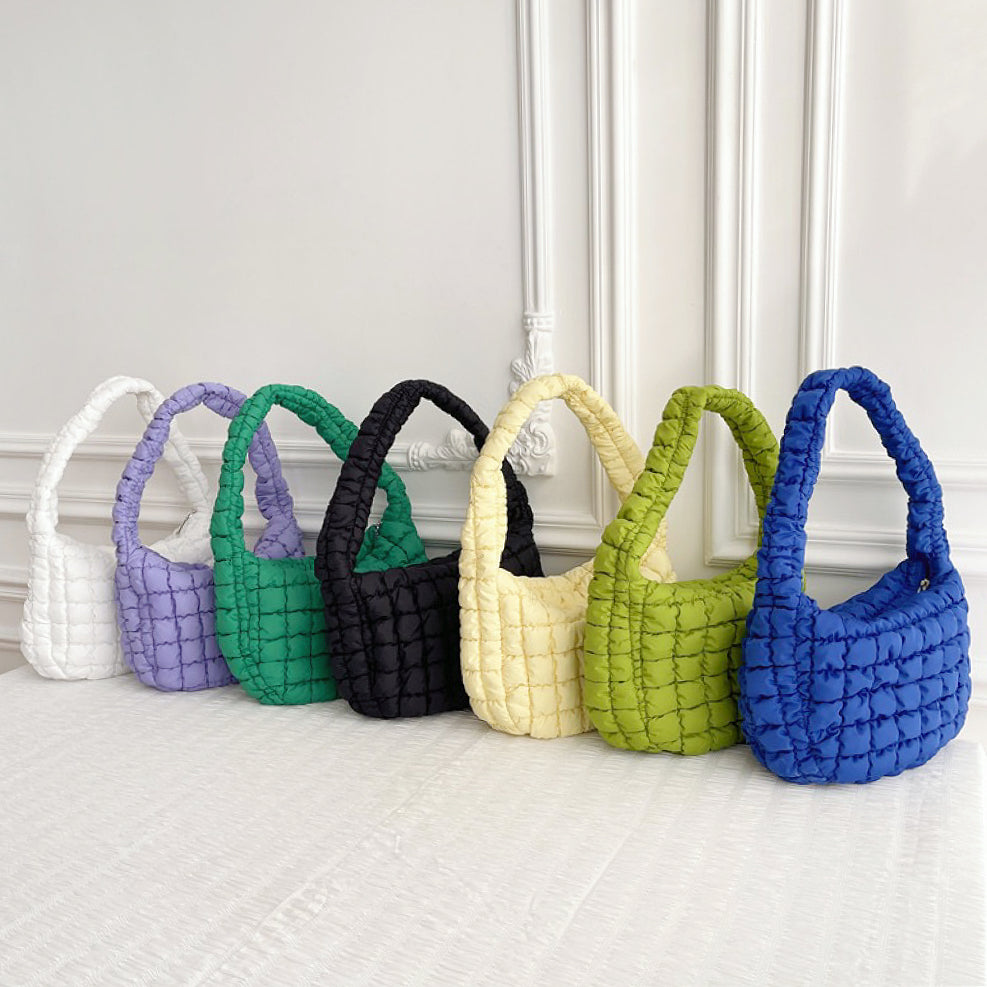 Drune | Plissierte Schultertasche Für Frauen