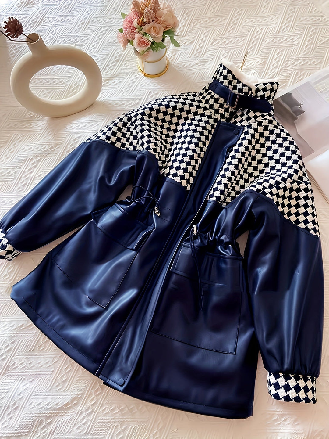 Drune | Damen-Plüschjacke für Herbst & Winter