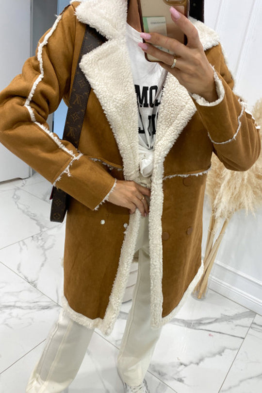 Drune | Lammwolle Patchwork Freizeitjacke