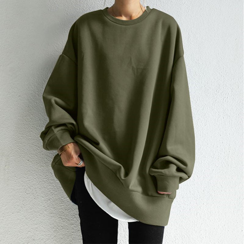 Drune | Lockerer Rundhals-Pullover