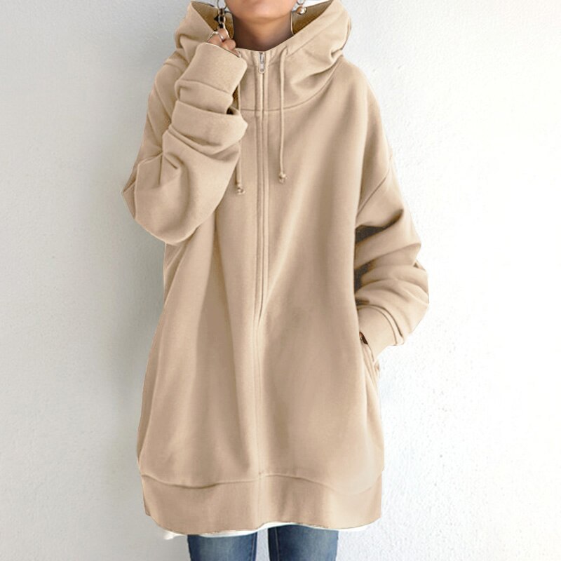 Drune | Winterpullover mit Kapuze In Oversize Größe
