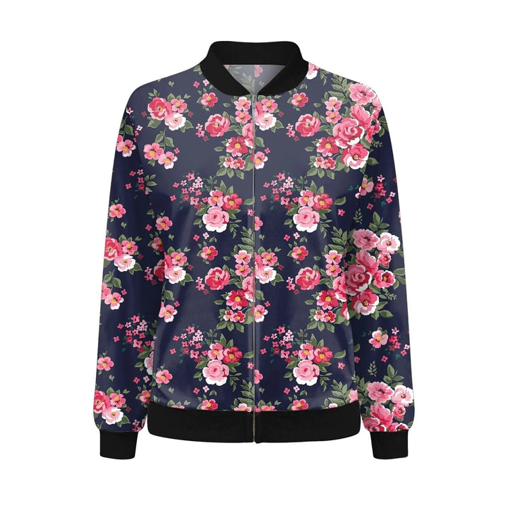 Drune | Damen Sommerjacke mit Feinem Blumenmuster