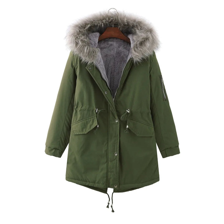 Drune | Verdickte Winterjacke mit Fleecefutter