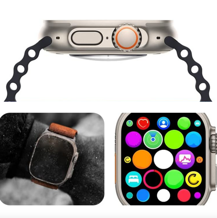 Drune | Unisex Smartwatch Mit 7 in 1 Paket