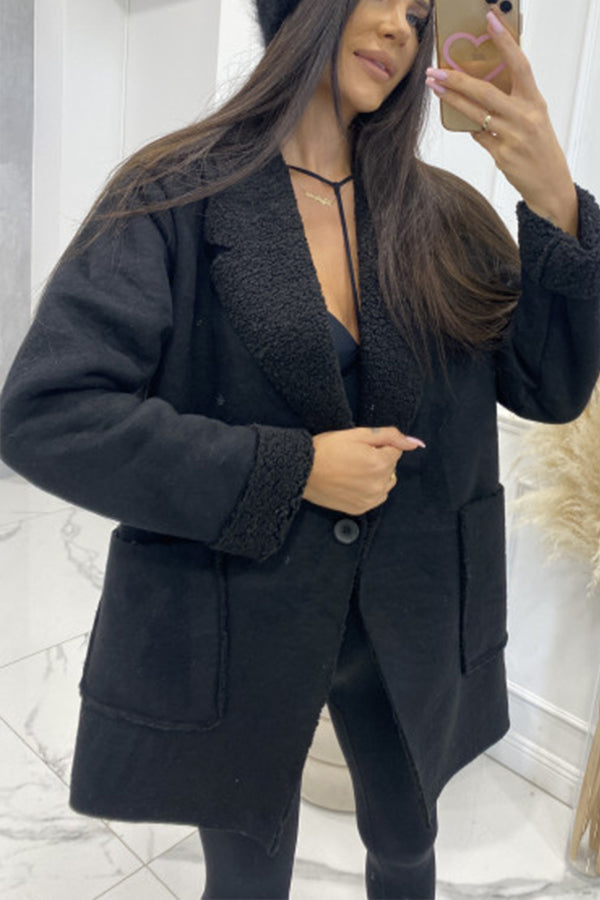 Drune | kurze Sherpa-Damenjacke