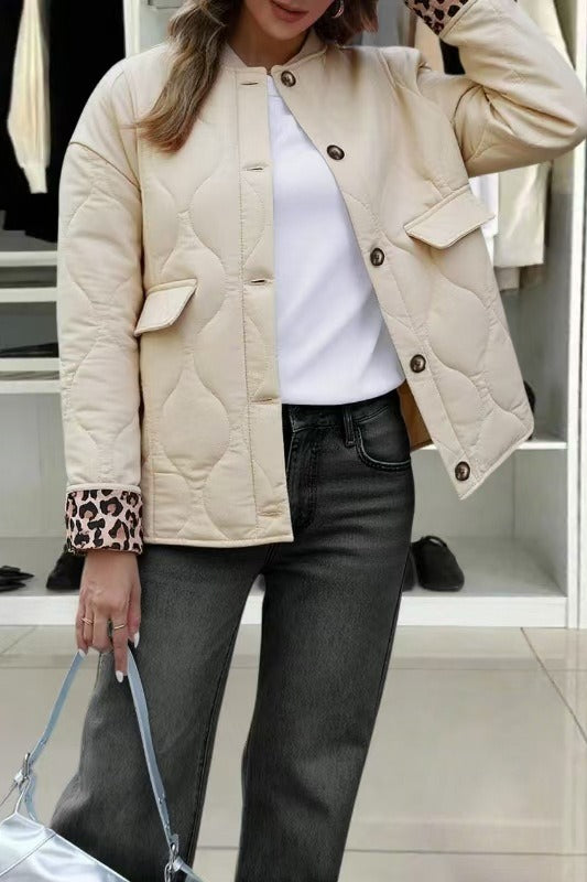 Drune | Leopard Print Relaxed Jacket
