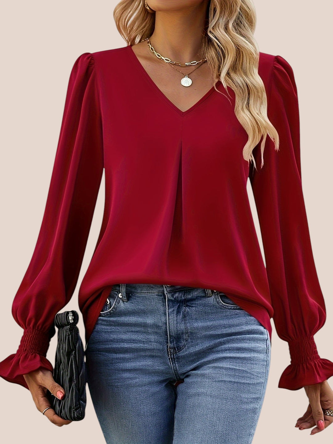 Drune | Elegante Weiche Bluse