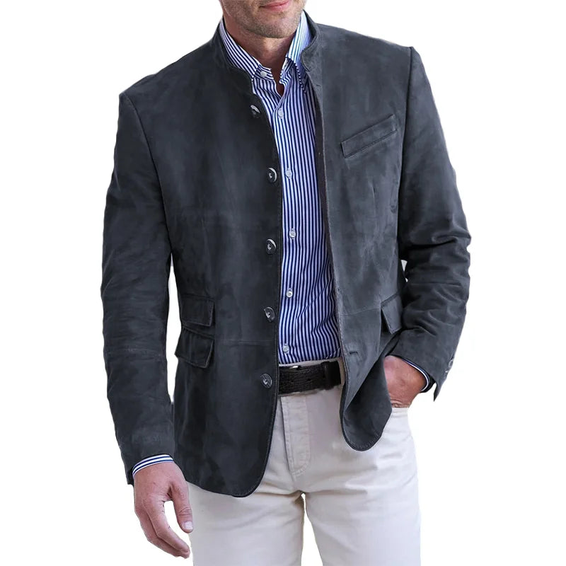 Drune | Klassische Button Down Jacke Für Männer