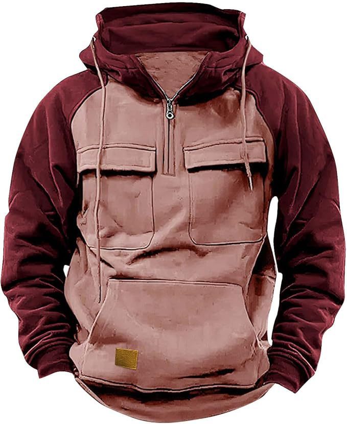 Drune | Dicke Herren-Hoodie mit vielen Stauraumtaschen