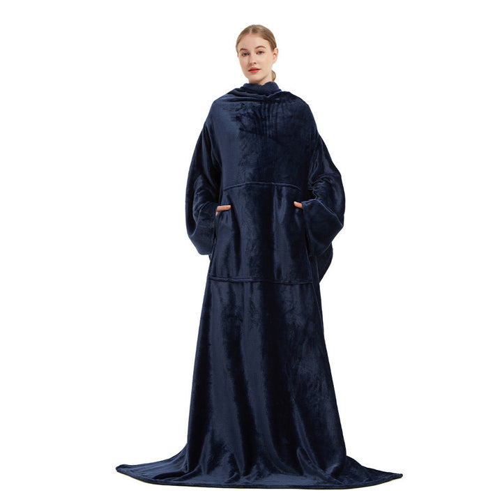 Drune | Tragbare Fleece-Decke mit Tasche