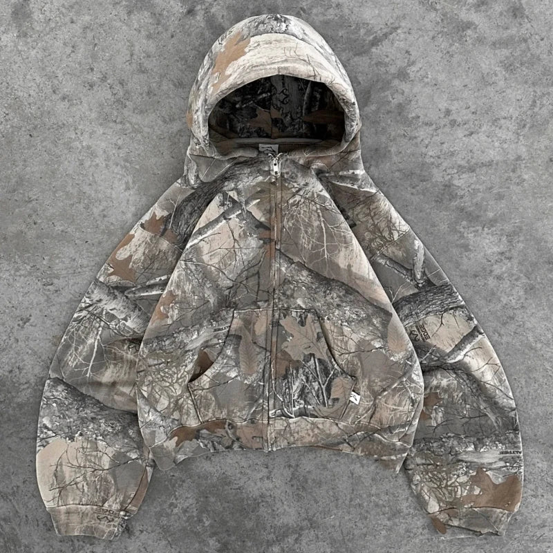 Drune | Camo Hoodie