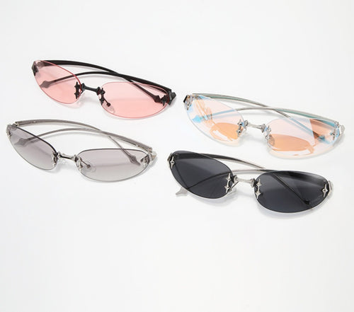 Drune | Star Rahmenlose Futuristische Sonnenbrille