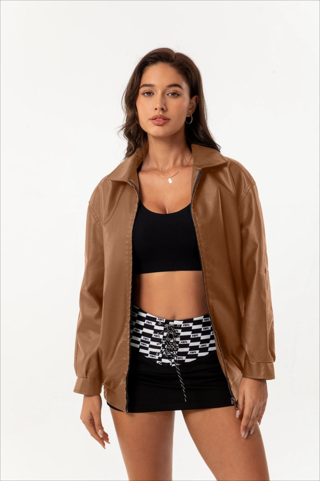 Drune | Reverslederjacke
