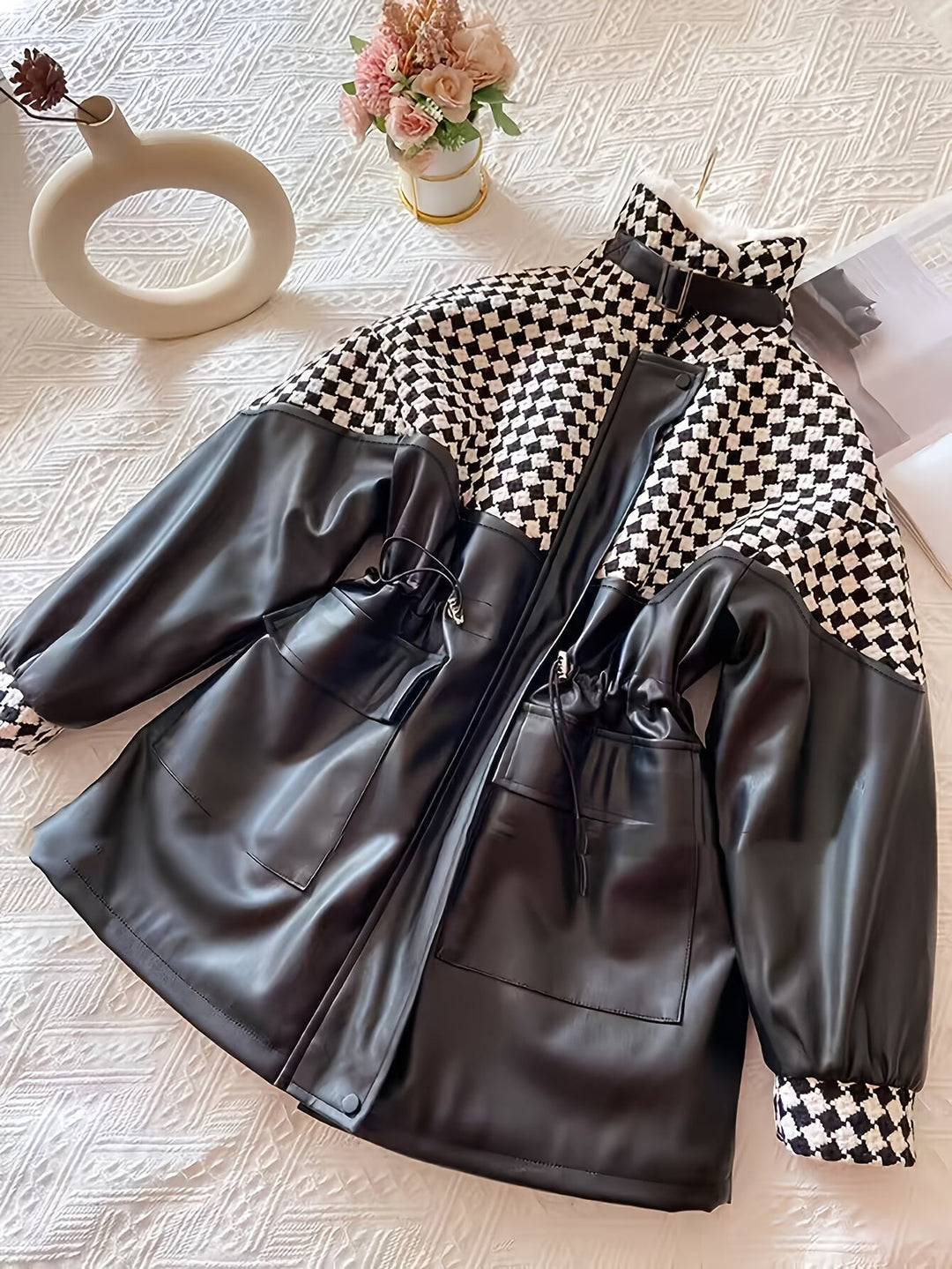 Drune | Damen-Plüschjacke für Herbst & Winter