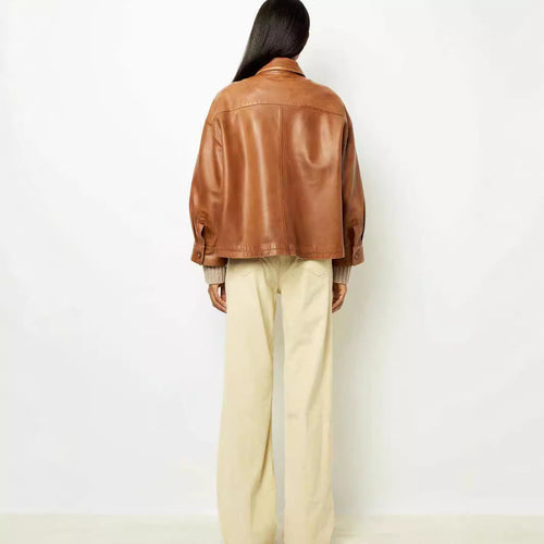 Drune | Weinlese Lederjacke
