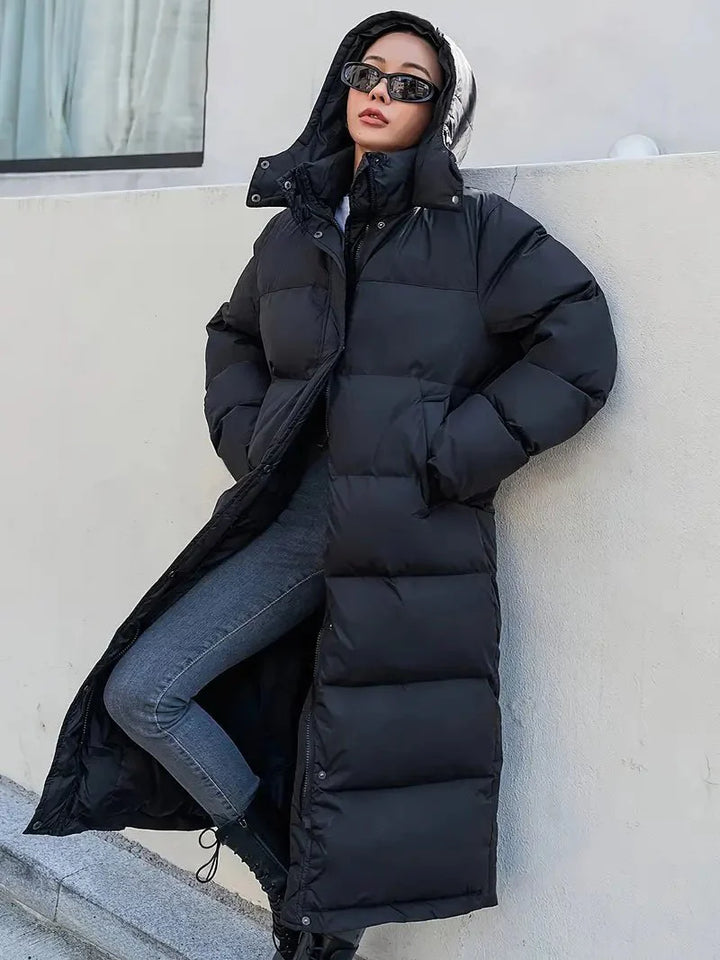 Drune | Übergroße Pufferjacke - Ultra-warme isolierte Konstruktion - Elegant & modern - Winteroberbekleidung