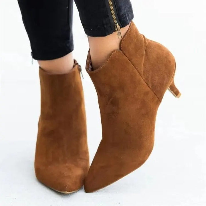Drune | Damen Stiefeletten mit Absatz
