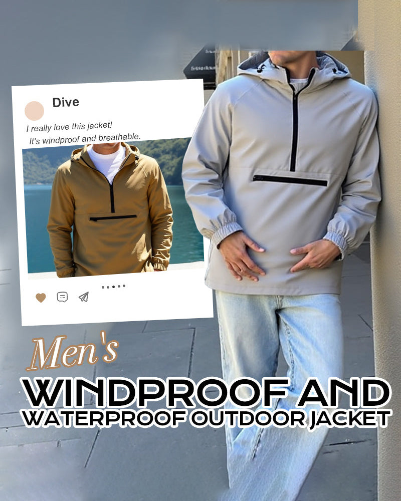 Drune | Outdoor Jacke Wind und Wasserdicht