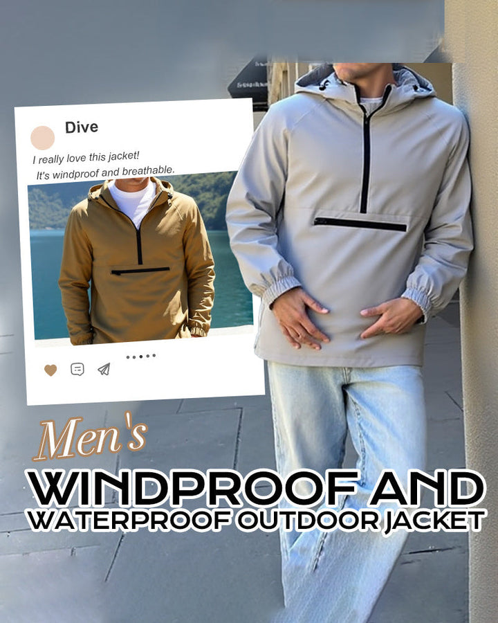 Drune | Outdoor Jacke Wind und Wasserdicht