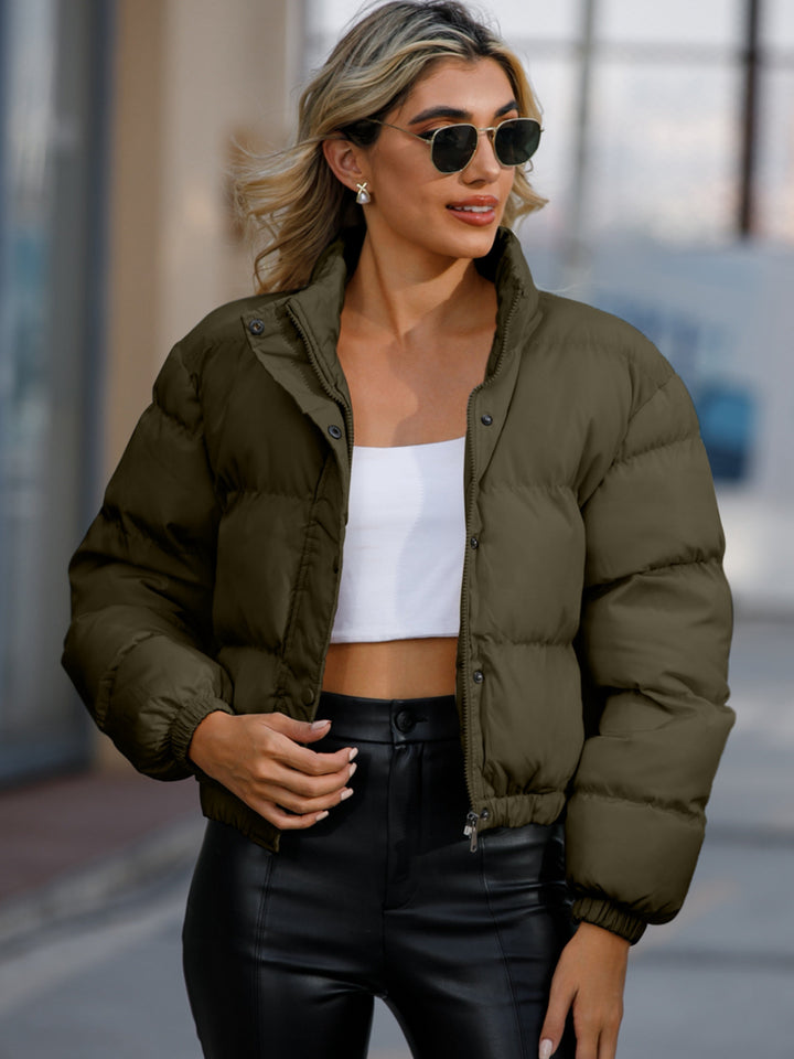 Drune | Elegante kurze Winterjacke für Frauen - Ideal für Herbst/Winter