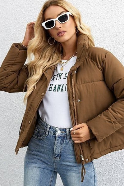 Drune | Gekürzte Puffy Pufferjacke