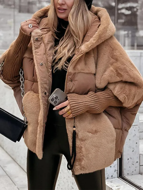 Drune | Casual lined hooded jacket for women