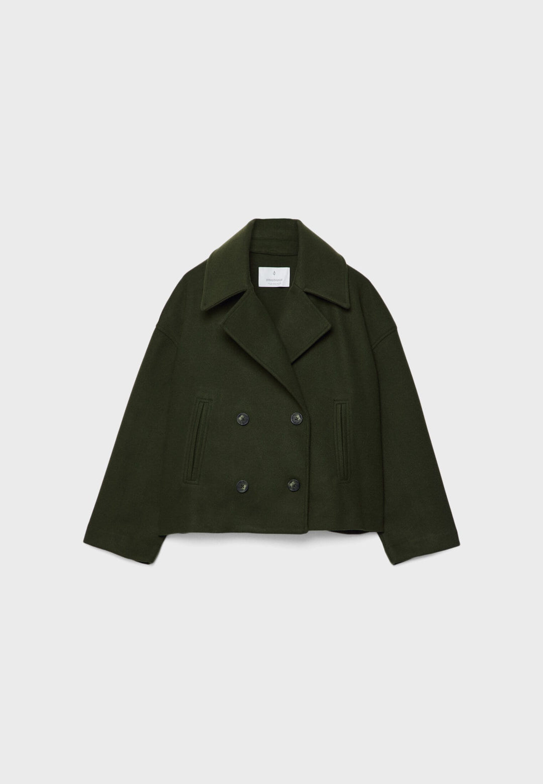 Drune | zweireihige kurze Jacke