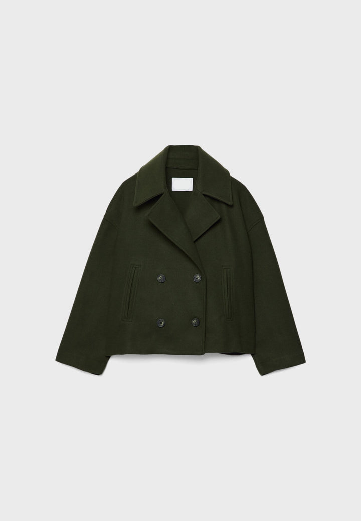 Drune | Stylish double-breasted short jacket
