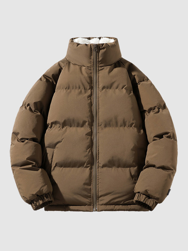 Drune | Gepolsterte Jacke Teddy-futter Warm und Winddicht