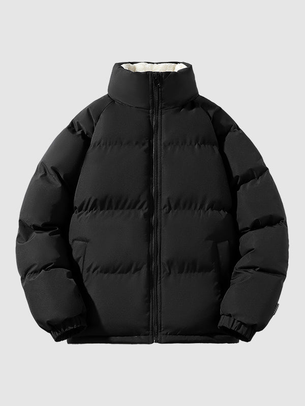 Drune | Gepolsterte Jacke Teddy-futter Warm und Winddicht