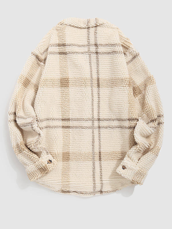 Drune | Lässige, Warme, Flauschige Fleecejacke für Herren