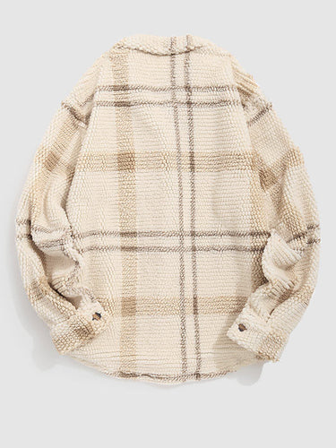 Drune | Lässige, Warme, Flauschige Fleecejacke für Herren