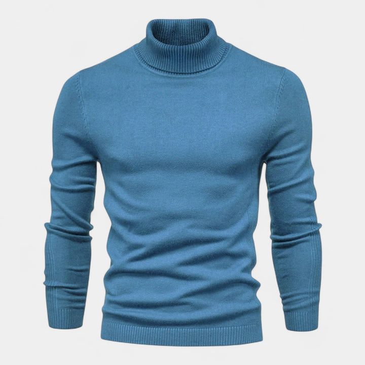 Drune | Modehaus - Gerippter Rollkragenpullover für Herren
